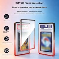 360 °   Protection intégrale pour cartes gradées : Étui antichoc en TPU anti-UV et anti-jaunissement pour étuis de protection PSA CGC 35PT pour cartes sportives