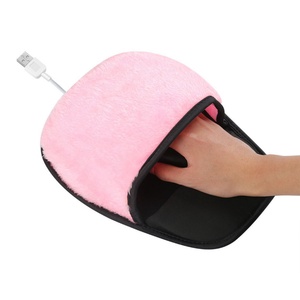 Hot Sale Custom Mouse Pad USB Heated Mouse Pad Hand Warmer Winter Cushion Plush Heated Mouse Pad with Wristguard - Product Image 6