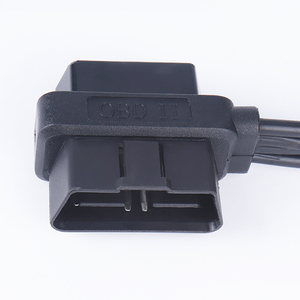 4-в-1 16-контактный OBD II OBD2 T-образный Штекерный интерфейс к RS232 последовательный VGA D-Sub 9 DB9 4 гнездовой порт 6-канальный кабель для диагностики автомобиля - Product Image 5