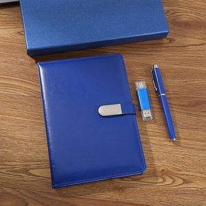 Tendencia 2026: Cuaderno de Cuero PU con Logotipo Personalizado, Llavero de Cuero y Bolígrafo en Caja de Regalo para Reconocimiento a Empleados (Venta al Por Mayor) - Product Image 4