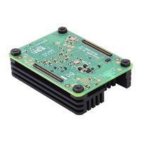 Radiador de aluminio grueso de 12 milímetros (C235), ventilador de refrigeración de 30 milímetros, mecanizado CNC, compatible con placa base Raspberry Pi 4 CM4