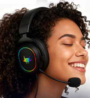 Headset Gaming G3000 RGB Light Three Molds Low Latency + Wireless 2.4G + Suara Stereo Berkabel Harga Grosir Pabrik Shenzhen