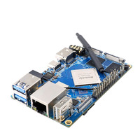 لوحة تطوير Orange Pi 4 LTS بذاكرة وصول عشوائي 3 جيجابايت/4 جيجابايت، معالج Rockchip RK3399-T، ذاكرة EMMC 16 جيجابايت، تدعم واي فاي + بلوتوث 5.0، إيثرنت جيجابت
