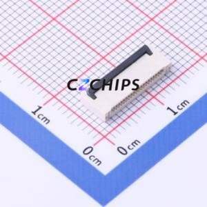 FPC-05FB-20PH20 FFC/FPC Connector SMD,P=0.5mm,Horizontal Mount Connector Flip Cover Type Double Side Contact / Top Bottom - Product Image 1