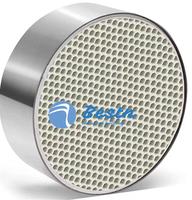 Catalyseur catalytique pour poêle à bois personnalisé 6"x2" en céramique alvéolée avec coque en acier inoxydable pour la découpe de cheminée