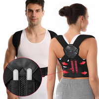 Ceinture de redressement de la posture réglable pour le dos et les épaules, soutien dorsal, correcteur de posture pour hommes et femmes, fourni par l'usine