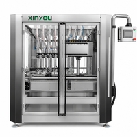 Machine de remplissage automatique de shampoing, machine de remplissage de savon liquide, machine de remplissage de pâte, machine de remplissage de bouteilles en plastique