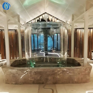 2m 3m 4m 5m haut cylindre aquarium acrylique réservoir poissons hauts réservoirs - Product Image 6