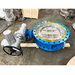 Válvula de Mariposa Ruiji D943H-16C DN700 con Actuador Eléctrico para Aplicaciones de Agua, Tipo Interruptor - Product Image 1