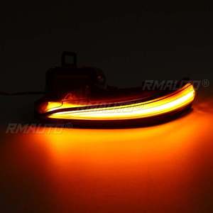 ไฟเลี้ยว LED แบบไดนามิก 2 ชิ้น สำหรับกระจกมองข้างรถยนต์โตโยต้า สำหรับ ทาโคมา สำหรับ ไฮแลนเดอร์ สำหรับ อัลฟาร์ด สำหรับ RAV4 สำหรับ เล็กซัส LM 2020 - Product Image 5