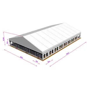 铝商展展览活动帐篷婚礼派对帐篷临时盖棚建筑仓库储藏室