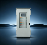 Boîtier de distribution extérieur étanche en acier au carbone avec écran tactile HMI pour projets d'automatisation