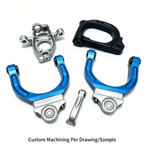 Factory Custom Precision CNC Machining Milling 7075 Aluminum Front/Rear Lower Suspension Arms <b>Wire</b> EDM Stainless Steel Options - Product Image 1