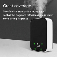 Diffuseur Professionnel Mural Sans Eau d'Huiles Essentielles, Machine de Diffusion de Parfum pour la Maison et le Bureau