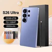 Teléfonos Inteligentes S 26 Ultra de Alta Calidad, 22GB+2TB, Doble SIM Global, Teléfono Celular de Doble SIM de Alta Calidad, Venta al Por Mayor de Teléfonos Inteligentes