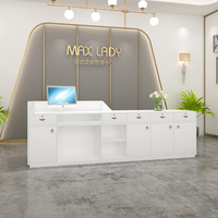 Nouveau bureau de réception de taille de couleur personnalisable de style moderne