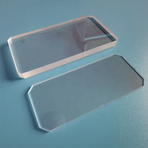 Material de sílice fundida pulida de grado óptico Vidrio Cuarzo JGS1 JGS2 JGS3 OHARA AR revestimiento Ventana de sílice fundida - Product Image 6