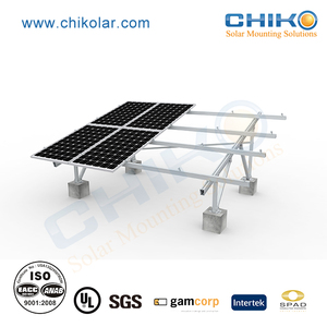 <span class=keywords><strong>Para</strong></span> sistemas de soporte de montaje solar de acero ajustable de alta eficiencia con certificación UL Panel solar de tierra de aluminio negro <span class=keywords><strong>para</strong></span> uso doméstico - Product Image 4