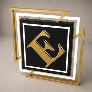 Insegna Luminosa in Metallo Certificata UL, Logo Aziendale Retroilluminato Personalizzato <span class=keywords><strong>per</strong></span> Distribuzione All'Ingrosso, Insegna con Lettere in Rilievo su Misura - Product Image 5