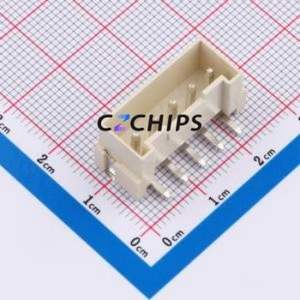WF-1E396A5P Wire-to-Board Pin Header SMD,P=2.5mm Connector 1x5P 3.96mm Vertical Mount VH - Product Image 1