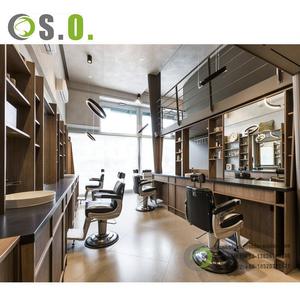 Présentoir pour salon de coiffure Salon de coiffure Décoration intérieure Mobilier pour salon de coiffure personnalisé - Product Image 2