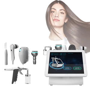 เครื่องวิเคราะห์หนังศีรษะและเส้นผมอเนกประสงค์ 15 นิ้ว 5-in-1 ความถี่สูง สำหรับฟื้นฟูและกระตุ้นการเจริญเติบโตของเส้นผม - Product Image 1