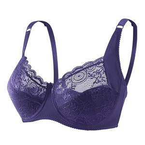 Comodo reggiseno taglie forti spalline ferretto donna reggiseno in pizzo <span class=keywords><strong>Soutine</strong></span>-gorge Taille Plus - Product Image 5