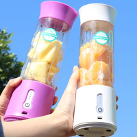 Mini mixeur portable multifonctionnel 7,4 V 4000 mAh pour fruits et légumes, presse-agrumes à froid, tendance du moment, 500 ml