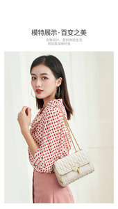 Wholesale Luxury Designer Genuine Leather Handbags for Women Wedding <b>Bride</b> <b>Clutch</b> Chain Crossbody Messenger Shoulder Bags Purse - Product Image 2