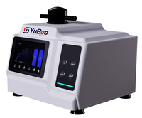 Máquina de ensayo metalográfico automática ZXQ-1 para montaje de muestras, instrumento de incrustación de muestras con pantalla grande