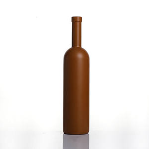 Bouteilles en verre de glaçage de vin <span class=keywords><strong>rouge</strong></span> de 200ml 375ml 500ml 700ml pour le vin et la <span class=keywords><strong>vodka</strong></span> de <span class=keywords><strong>fruit</strong></span> de glace pulvérisés pour la présentation de qualité supérieure - Product Image 2