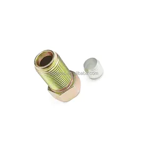 6mm/8mm copper tube nut steel tube nut high quality lpg cng gasoline use big quantity price low LPG Pipe Connector 6mm 8 mm Gas