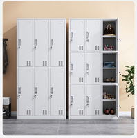 Armoire de classement contemporaine et élégante de qualité commerciale, unité métallique adaptable pour la maison, le bureau, l'hôpital, le sous-sol