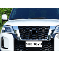 Kit de carrocería incluye parachoques delantero trasero con rejilla para Nissan Patrol 2010-2022 cambio al nuevo modelo nismo