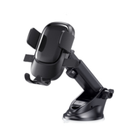 Nouveau support de téléphone de voiture à ventouse avec bras flexible réglable, universel pour tableau de bord et pare-brise, rotation à 360°, support ABS