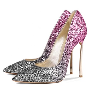 Hotsale Shiny Glitter Women Stiletto <b>Shoes</b> High Heels Pumps on High-heeled <b>Shoes</b> - Product Image 3