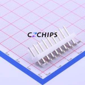 B9PS-VH(LF)(SN) Wire-to-Board Pin Header Bent Lead Through Hole,P=3.96mm Connector 1x9P 3.96mm Right Angle Insert VH - Product Image 1