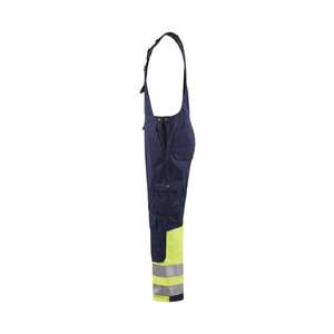 BLAKLADER - 266218008933C60 <b>Hi</b>-<b>Vis</b> Bib overall Navy <b>blue</b>/Yellow - EAN 7330509727317 <b>HI</b>-<b>VIS</b> WORKWEAR - Product Image 4