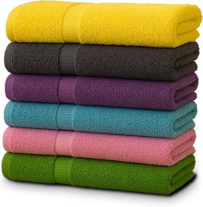Toalla de Baño de Algodón Premium de 70x140 cm, 500 GSM, Certificación GOTS y GRS, Colección Hotel Spa - Product Image 1