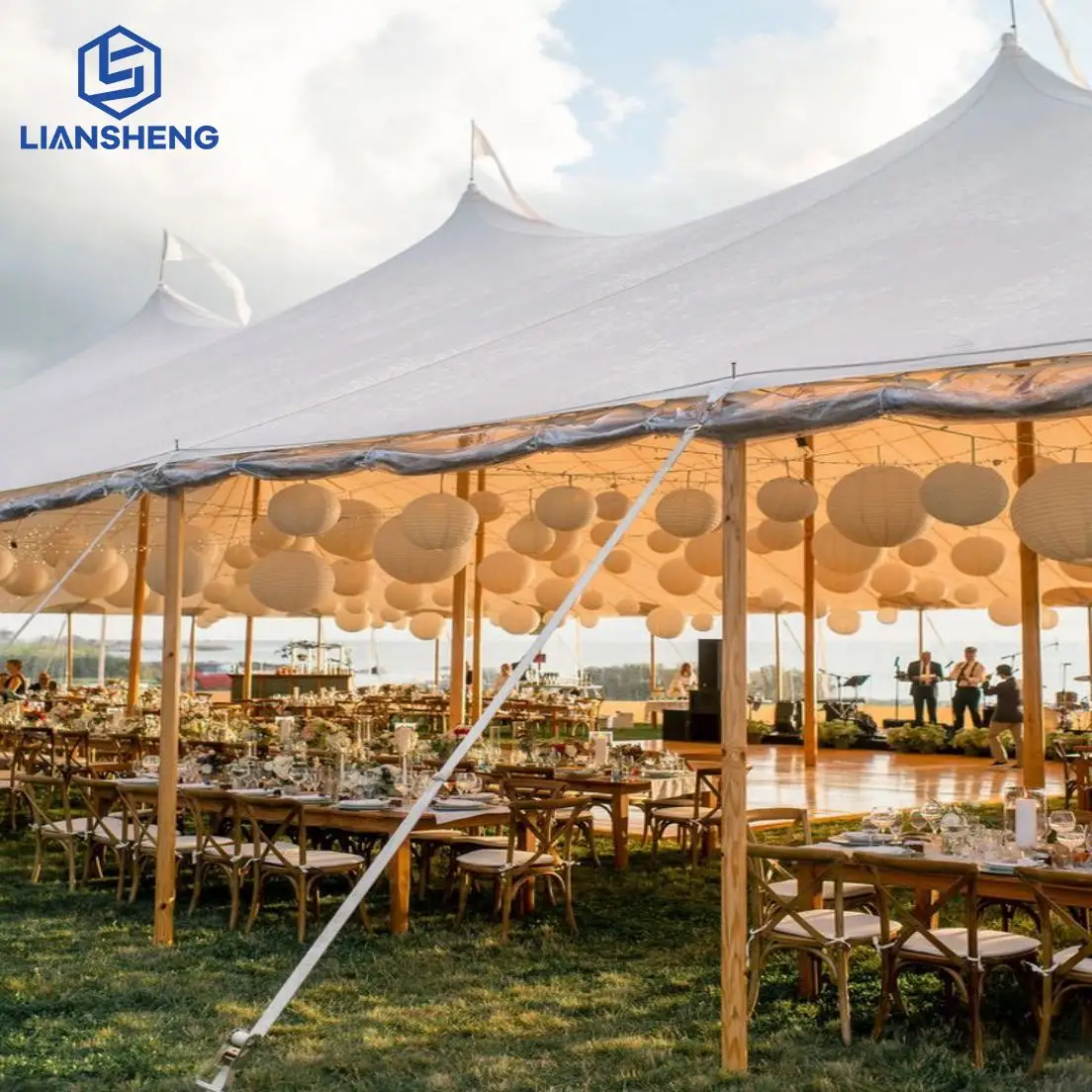 Hoge Kwaliteit Huwelijksfeesten Evenementen Buiten Grote Tent Tent Voor Verkoop