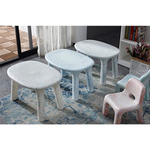 Mesa de plástico para niños, muebles de guardería, venta al por mayor - Product Image 1