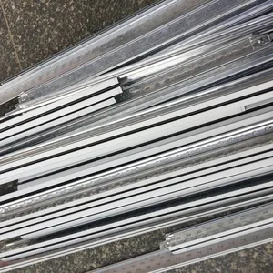 T grid ceiling grid component galvanized steel T strip Main Runner and Cross Tee Ceiling Grid System