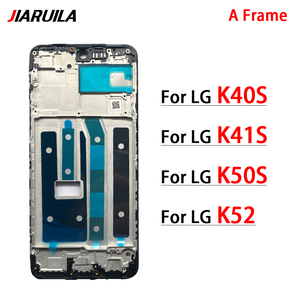 Оптовая продажа, передняя рамка для <span class=keywords><strong>LG</strong></span> K40S K41S K50S K52 Marco, ЖК-рамка, запасные части для сотового телефона - Product Image 6