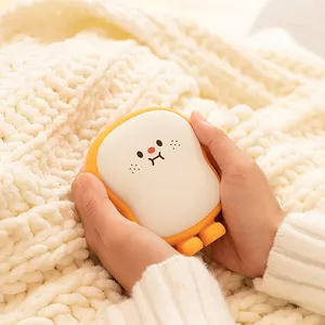 Sevimli ev odası elektrikli el ısıtıcı taşınabilir Mini USB ısıtıcı hızlı ısıtma 2 in 1 güç bankası el ısıtıcı