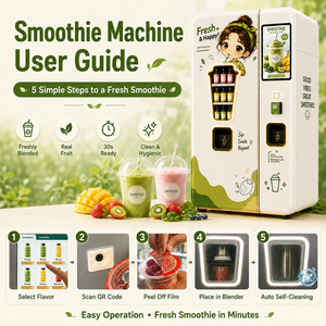 VENDLIFE Slush Vending Machine Vendor Automatic Blender Smoothie <b>Maker</b> Vending Machine Frozen Food Smoothie Vending Machine - Product Image 6