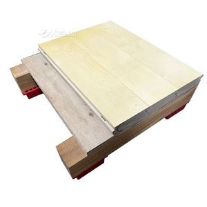 Suelo Deportivo para Cancha <span class=keywords><strong>de</strong></span> Baloncesto, <span class=keywords><strong>Madera</strong></span> Maciza <span class=keywords><strong>de</strong></span> <span class=keywords><strong>Arce</strong></span>, Sistema T&G, para Uso en Interiores, con Absorción <span class=keywords><strong>de</strong></span> Impactos - Product Image 5