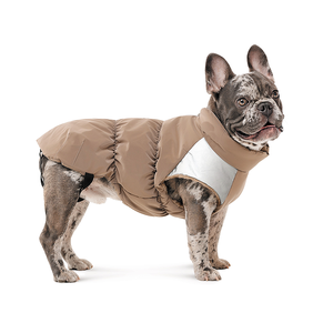 Ropa impermeable gruesa para perros, traje <span class=keywords><strong>de</strong></span> <span class=keywords><strong>nieve</strong></span> cálido a prueba <span class=keywords><strong>de</strong></span> viento, chaqueta acolchada para perros, chaleco reflectante para perros - Product Image 3