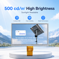Maßgefertigtes RGB TFT LCD Modul 7,0 Zoll 1024x600 500 Cd/m² Hochhelligkeits-LCD-Bildschirm für Industrielle HMI-Geräte