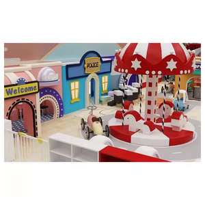 Equipo de Juegos Interior No Tóxico para Niños, Zona de Juegos Suave para Niños, Ciudad de Juego de Simulación para Salas de Juegos de Jardín de Infancia - Product Image 1