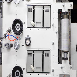 Máquina rebobinadora de corte longitudinal de impresión de pegatinas adhesivas de alta velocidad para etiquetas y papel - Product Image 3